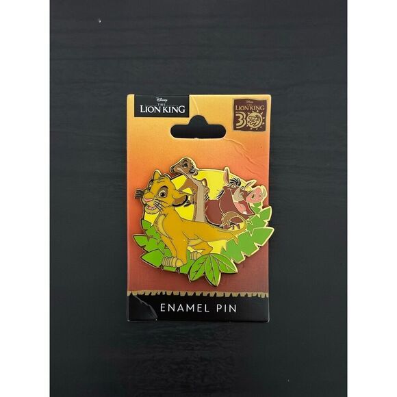 Disney The Lion King Simba, Timon, and Pumbaa Enamel Pin - Picture 1 of 2